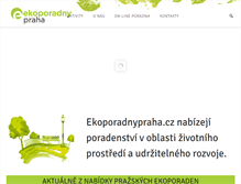 Tablet Screenshot of ekoporadnypraha.cz